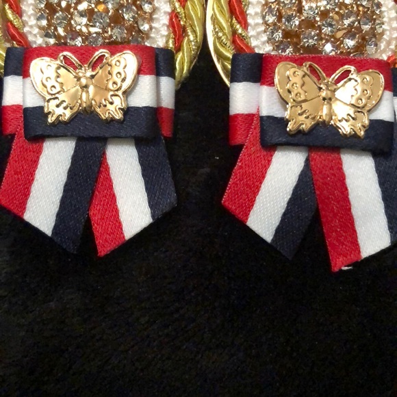 Royal Butterfly Earrings - Picture 4 of 4